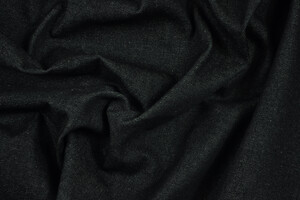 Denim nero pesante 100% cotone rigido