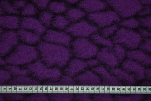 Lana cotta pura lana maculata viola