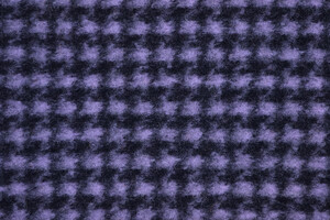 Lana cotta pied de poule nero e lilla