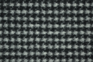 Lana cotta pied de poule nero e grigio chiaro