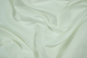 Gabardine in lino e cotone bianco