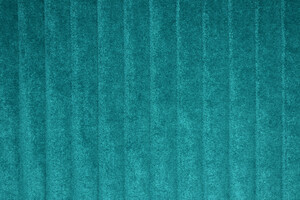 Trapuntato double face con ciniglia verde ottanio