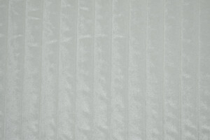 Trapuntato double face con ciniglia bianca