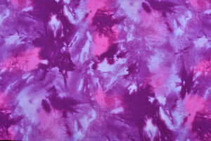 Lycra fantasia astratta malva e lilla