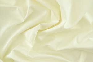 Raso di cotone opaco avorio stretch