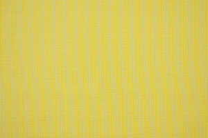 Popeline da camiceria in puro cotone micro-check bianco e giallo