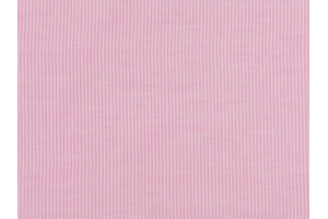 Puro cotone a righe bianco rosa tinto filo