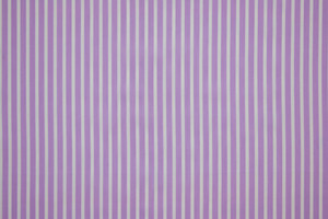 Popeline misto cotone stretch a righe bianco e lilla