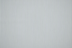 Popeline misto cotone stretch bianco a righe grigie