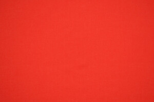 Tela leggera di cotone rosso arancio