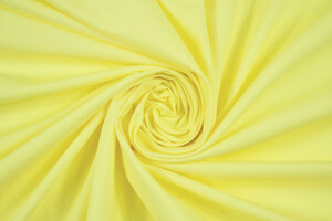 Popeline di cotone giallo pallido