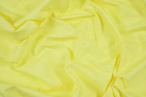 Popeline di cotone giallo pallido