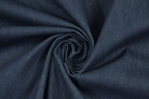 Denim blu pesante 100% cotone rigido 860g