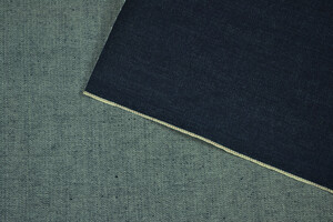 Denim selvedge blu rigido 100% cotone h.83cm