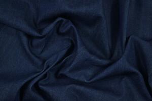 Denim morbido di cotone stretch blu