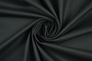 Denim nero di cotone stretch resinato