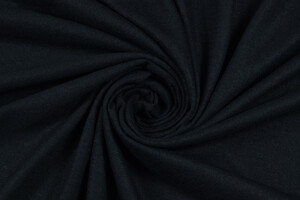 Maglina di lana bouclée blu notte