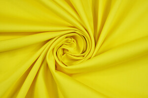 Rasatello di cotone stretch giallo