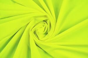 Lycra opaca giallo fluo in pl riciclato
