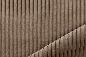 Tessuto da tapezzeria “Stripes” marrone chiaro