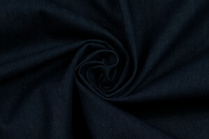 Denim blu scuro 100% cotone
