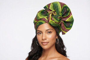 Cotone wax verde e nero