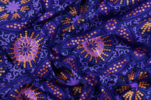 Cotone wax viola scuro e lilla Cotone wax viola scuro e lilla