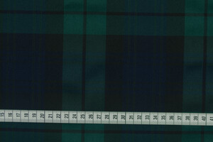 Misto viscosa stretch scozzese nero verde