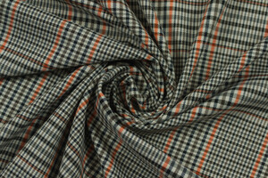 Misto viscosa stretch scozzese beige