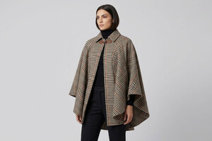 Misto viscosa stretch scozzese beige