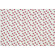 Sangallo puro cotone bianco e rosso