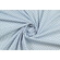 Popeline stretch da camiceria motivo geometrico blu