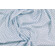 Popeline stretch da camiceria motivo geometrico blu