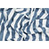 Jersey di cotone stretch a righe bianco blu jeans