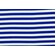 Jersey di cotone stretch a righe bianco blu
