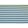 Jersey di cotone stretch a righe 1cm bianco azzurro