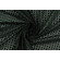 Popeline di puro cotone nero motivo geometrico traforato
