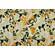 Raso stampa astratta beige e ambra