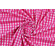 Cotone camiceria popeline cotone stretch vichy fucsia