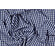 Misto cotone vichy bianco blu tinto filo