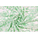 Georgette bianca fantasia ramage verde