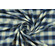 Flanella di cotone a quadri blu e beige