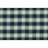 Flanella di cotone a quadri blu e beige