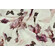 Georgette bianca fantasia rose e farfalle