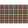 Pettinato di lana tartan grigio rosso