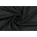 Chiffon di viscosa nera con pois jacquard