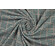 Punto Milano cotone stretch a quadri grigio e ruggine