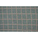 Punto Milano cotone stretch a quadri grigio e ruggine
