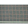 Punto Milano cotone stretch a quadri grigio e ruggine