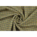 Tweed in pura lana a pied de poule e quadri marrone